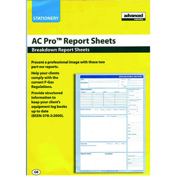 Service Report Sheets