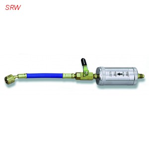 Oil / Dye Injector 1/4M X 1/4F  Flare Fitting