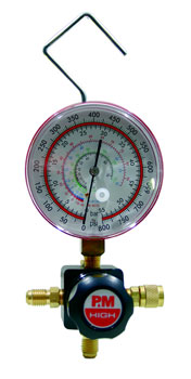 R22/R134a/R407c/R4O one way manifold pressure