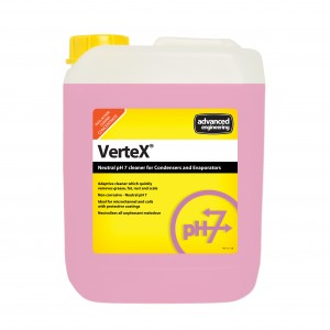 Vertex condenser & evaporator cleaner