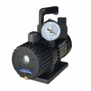 Mastercool 3 CFM Vacuum Pump with vacuum gauge & solenoid