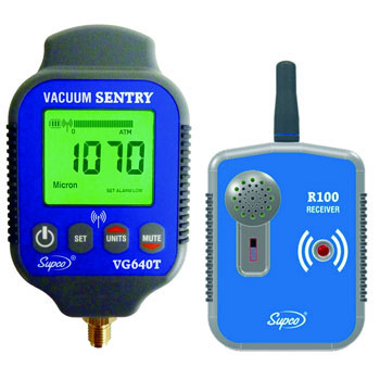 VG640T  digital vacuum gauge plus R100 remote